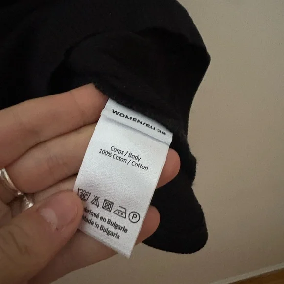 Y/Project Black Racerback Ribbed Tank - Picture 3 of 4